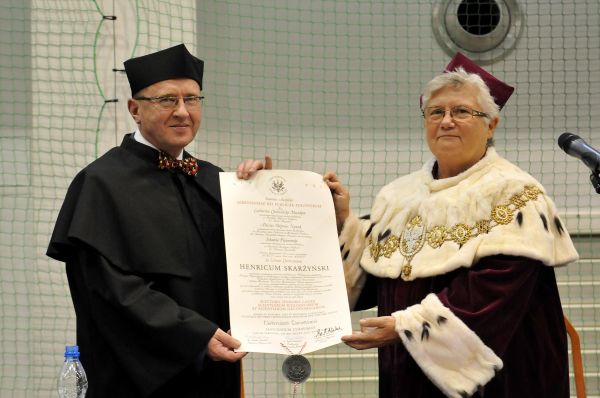 Prof. Henryk Skarżyński doktorem honoris causa