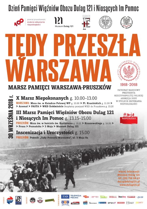 Tędy Przeszła Warszawa. Marsz Pamięci. Warszawa - Pruszków