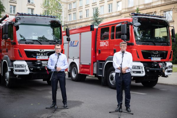 W ramach najwyższej frekwencji w wyborach wóz strażacki otrzyma nasz gminny sąsiad Michałowice