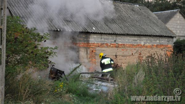 Niewielki pożar w Woli Krakowiańskiej