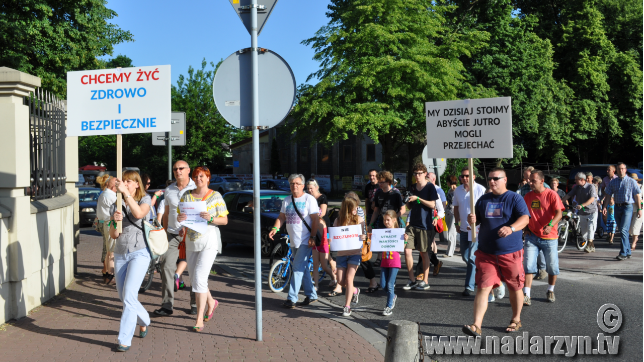 Mieszkańcy protestowali przeciwko rozbudowie sortowni