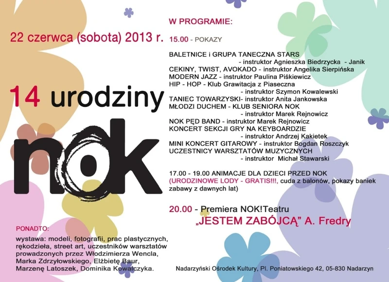 14 urodziny NOK