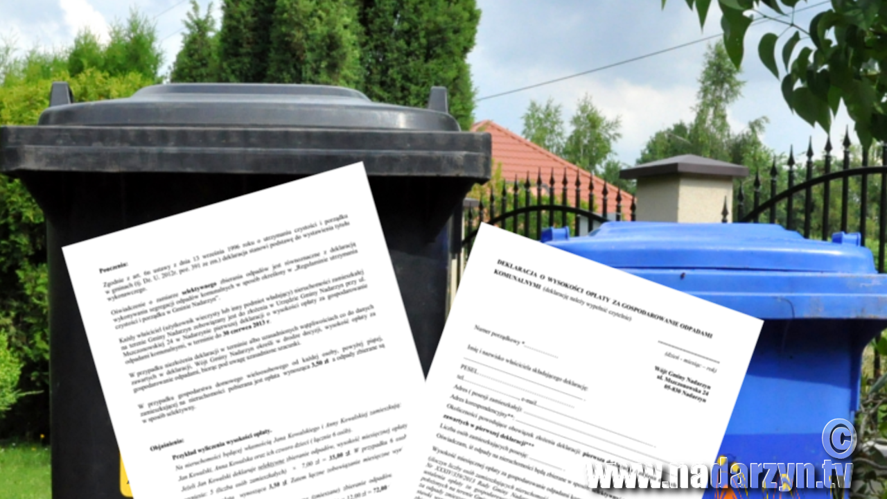 Składamy nową deklarację "śmieciową"