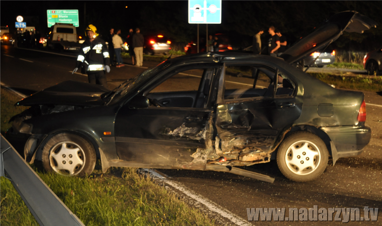 Nietrzeźwy kierujący spowodował wypadek