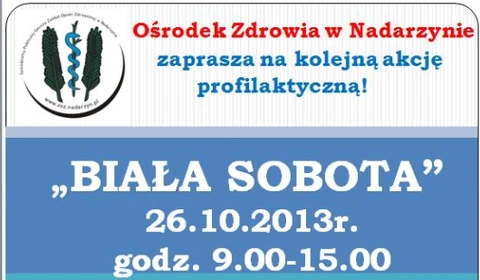 BIAŁA SOBOTA - bezpłatne konsultacje