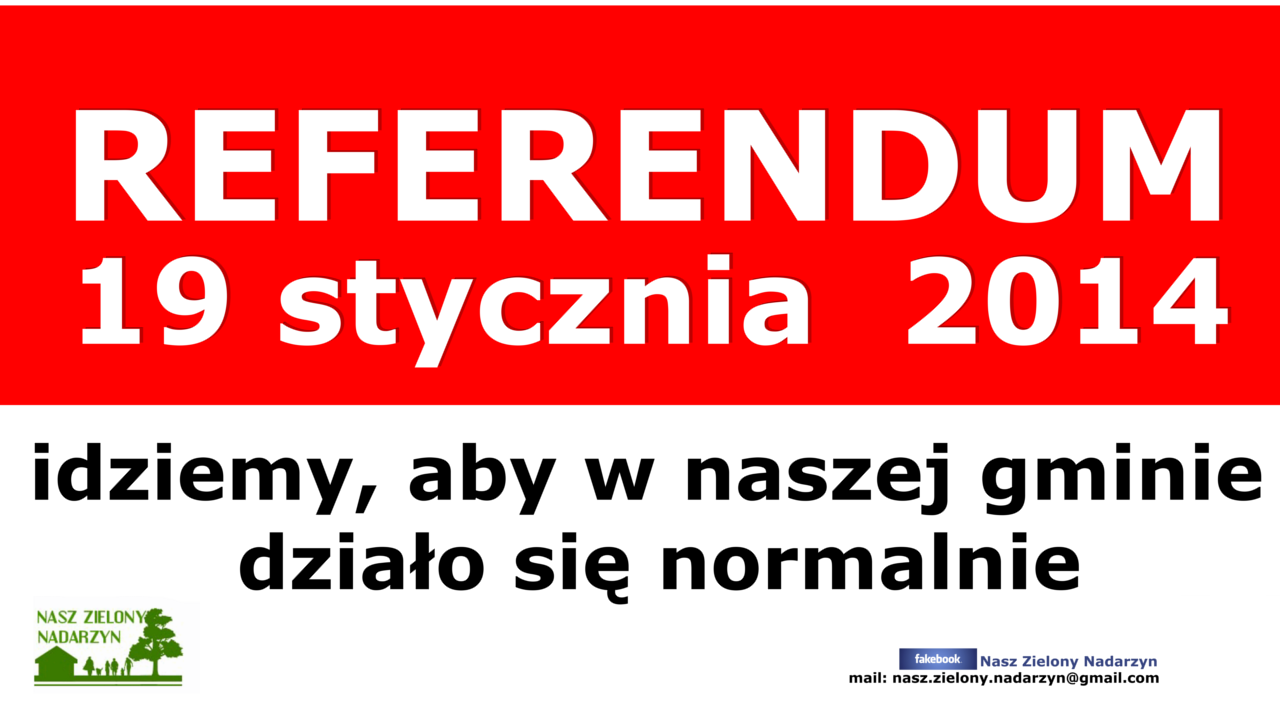 OŚWIADCZENIE GRUPY INICJATYWNEJ