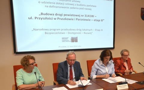 1,7 mln zł na budowę ul. Przyszłości w Pruszkowie i Parzniewie