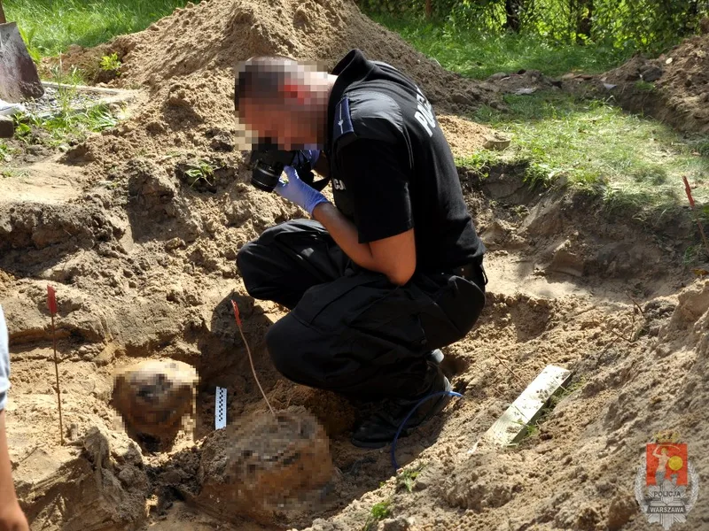 Szamoty - Policjanci ujawnili szczątki ofiar gangsterskich porachunków