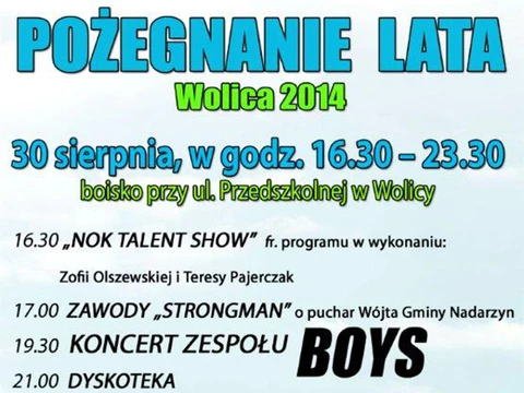 Pożegnanie lata w Wolicy