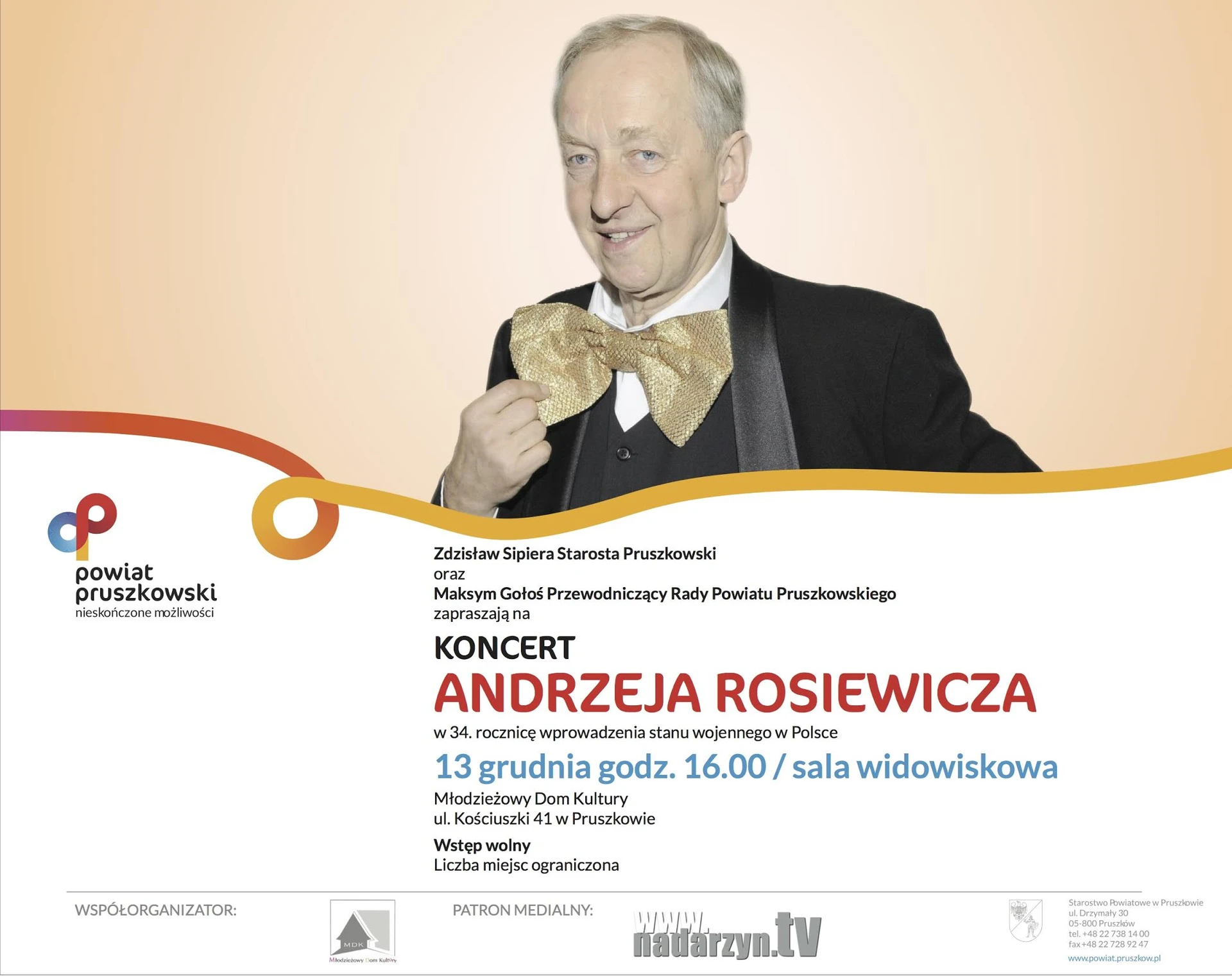 Koncert Andrzeja Rosiewicza