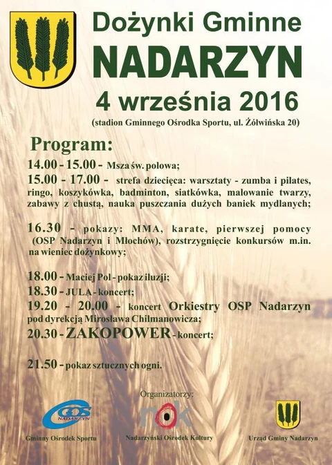 UG zaprezentował program na tegoroczne dożynki