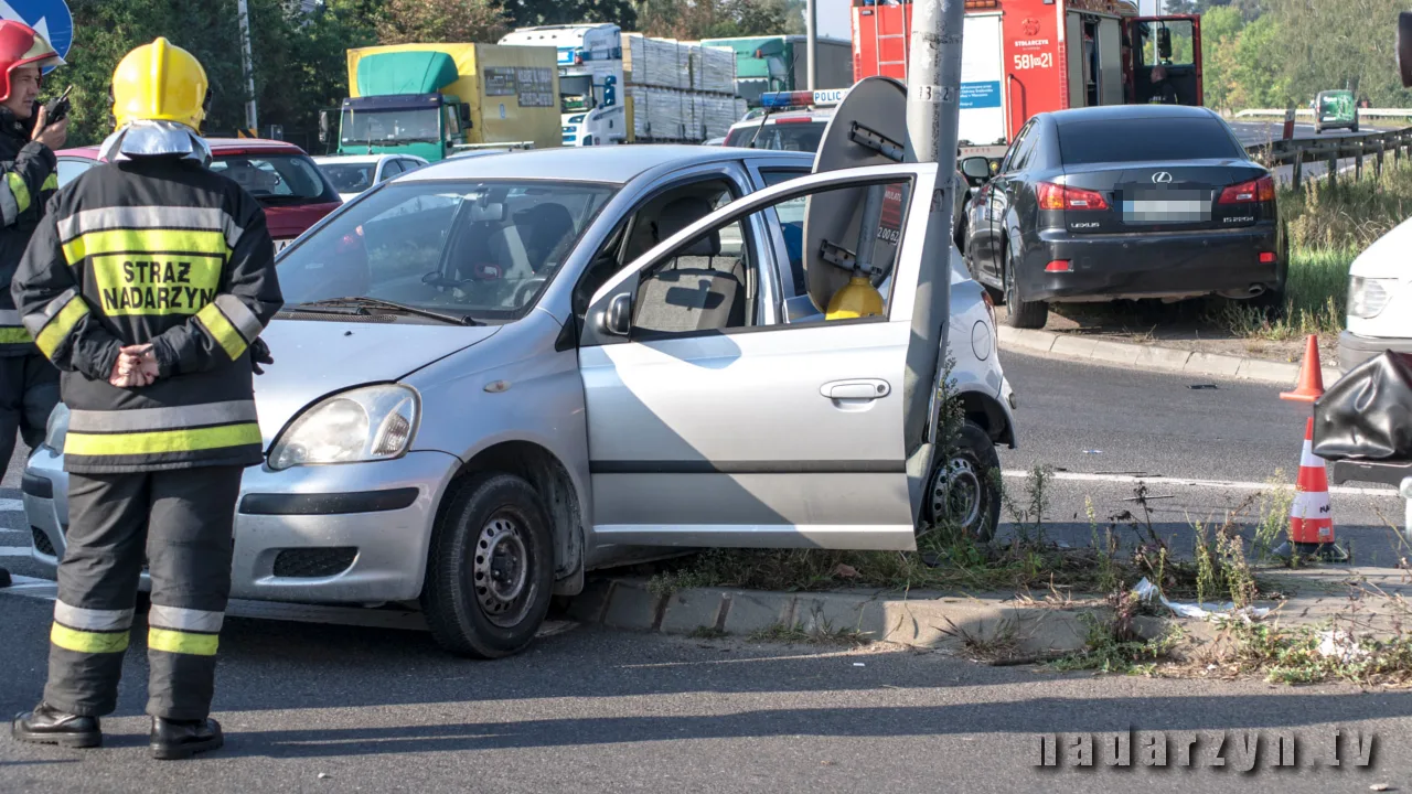 Dwie kolizje na początek tygodnia