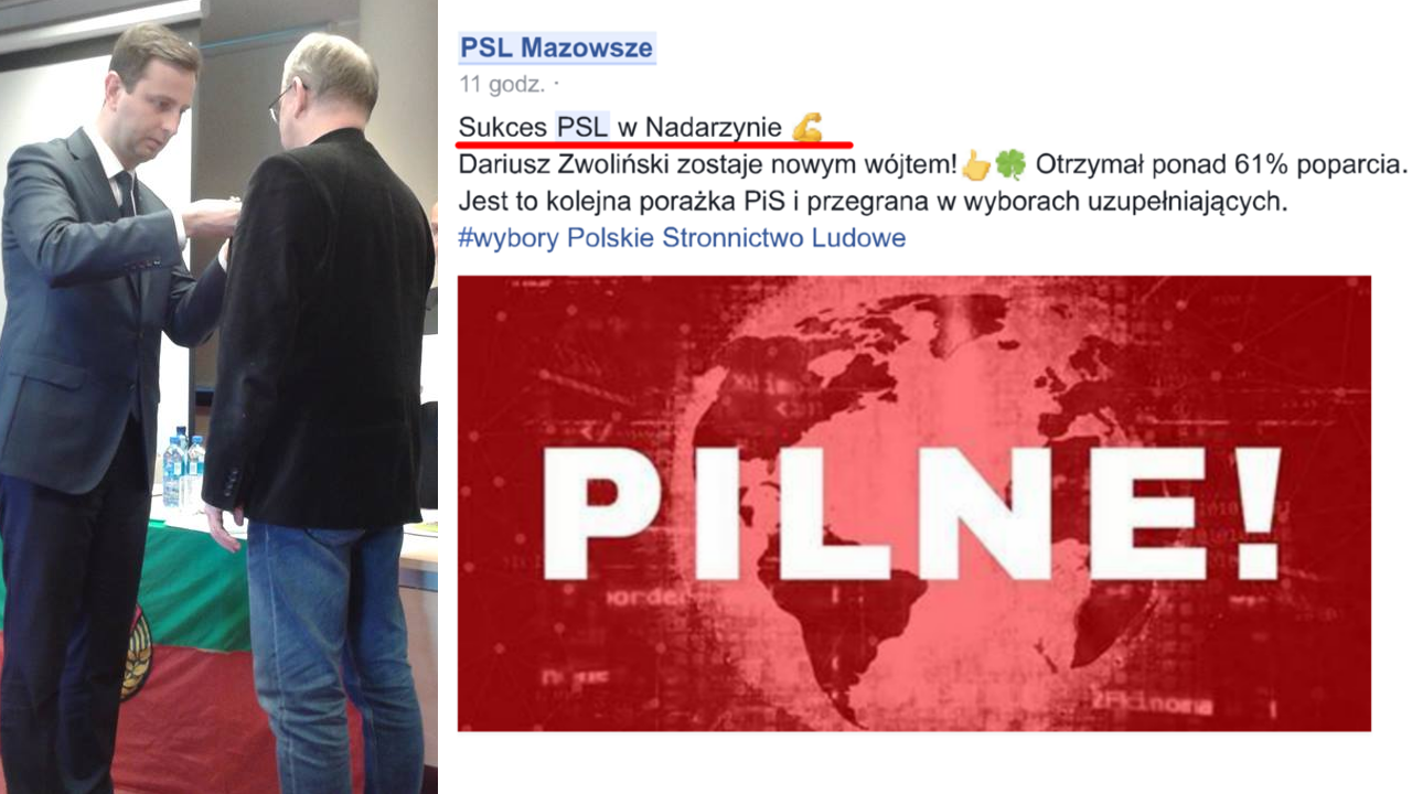 Maska opadła. Ktoś się wstydził popierającej partii, czy małe oszustwo?