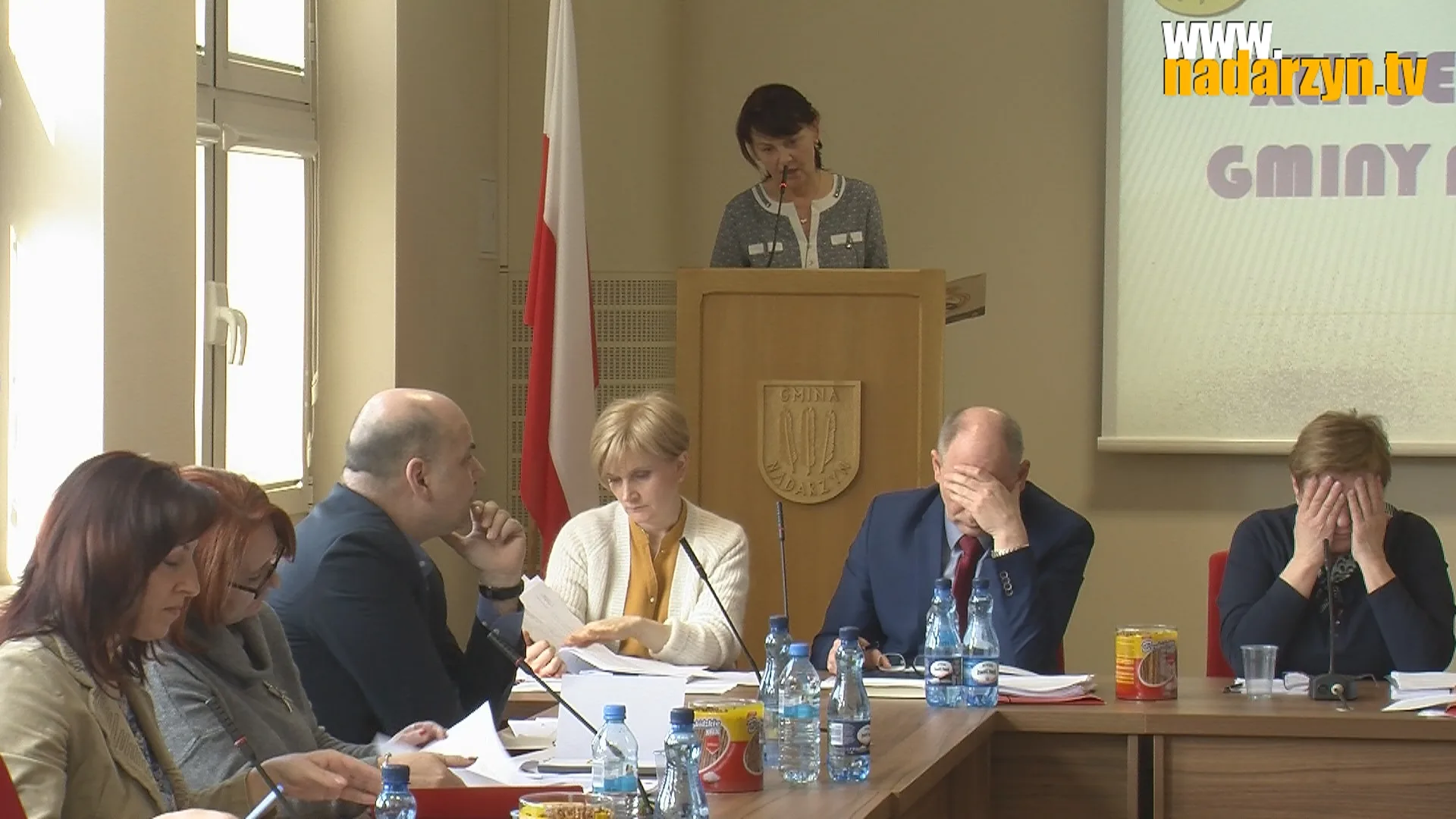 Przyszła w obronie pracowników, odprawiono ją z kwitkiem