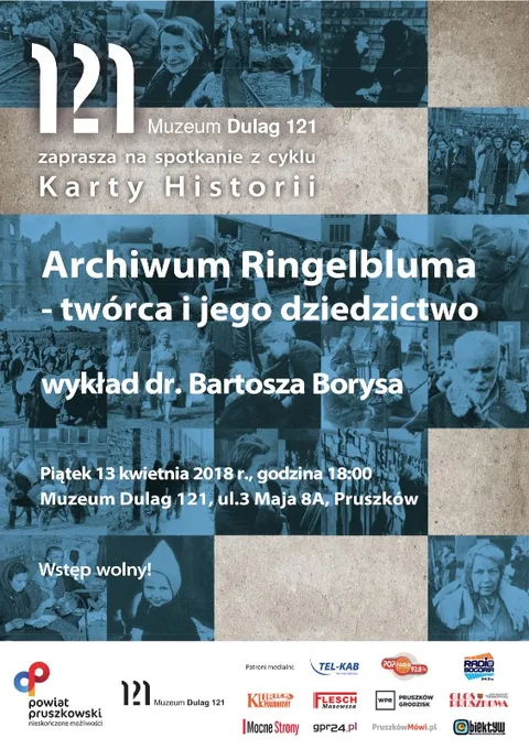 "Archiwum Ringelbluma – twórca i jego dziedzictwo" - spotkanie w Muzeum Dulag 121