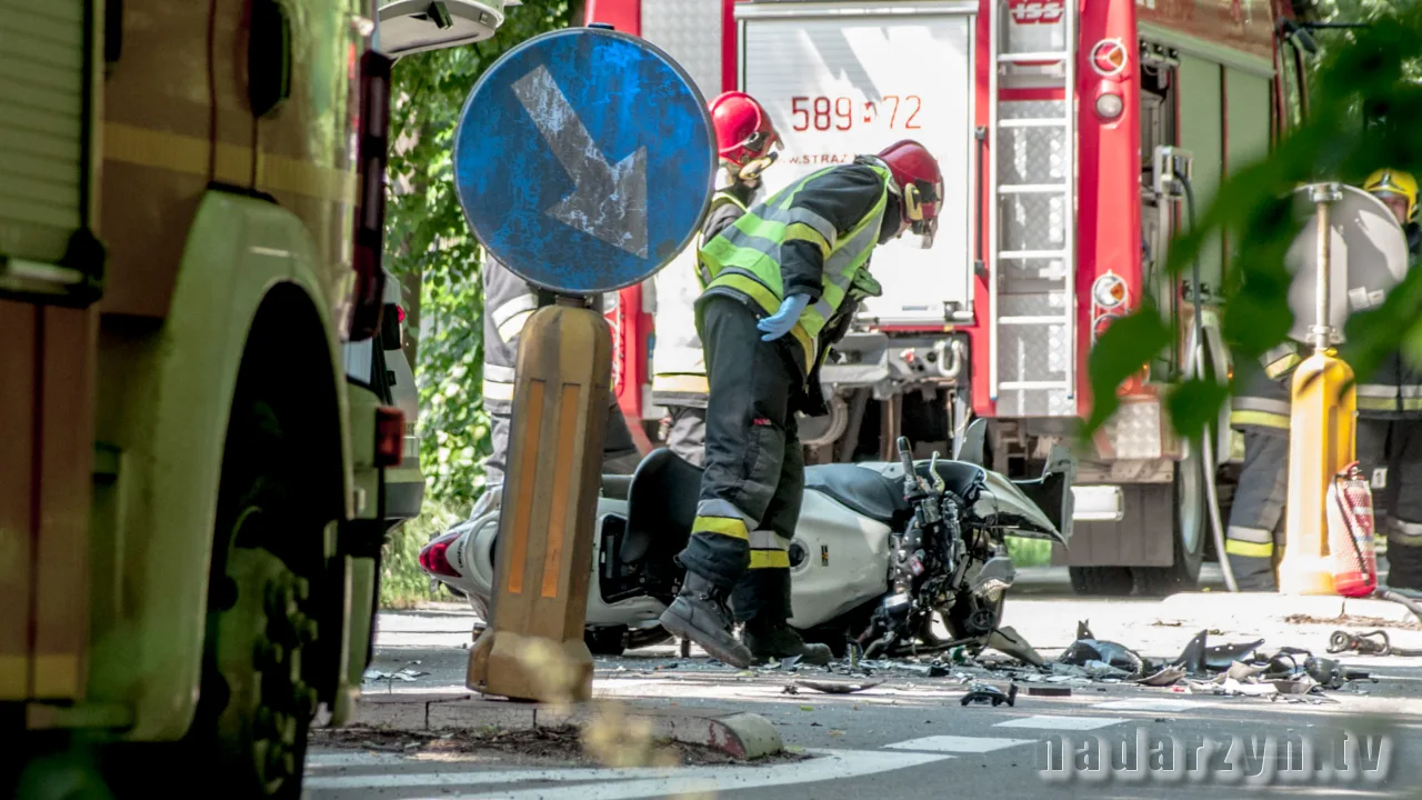 Śmierć motocyklisty. Nieprzejezdna Nad Utratą w Walendowie
