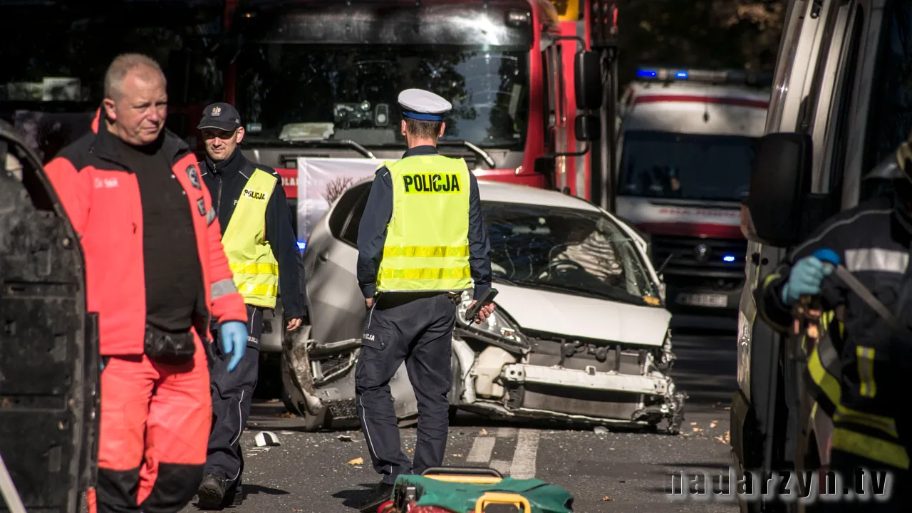 Poważny wypadek na ul. Pruszkowskiej