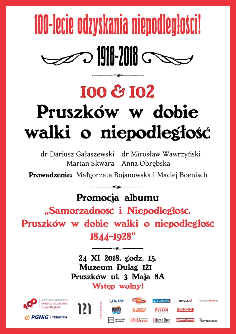 100&102 Pruszków w dobie walki o niepodległość