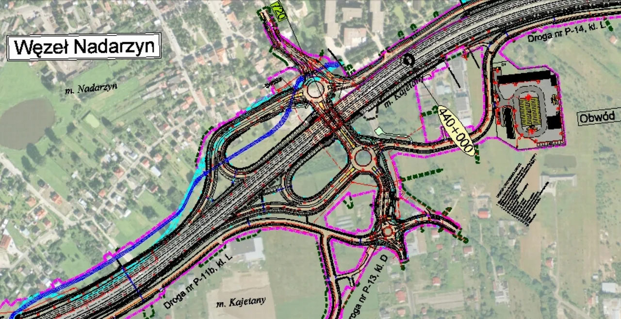 Węzeł Nadarzyn dopiero na wiosnę