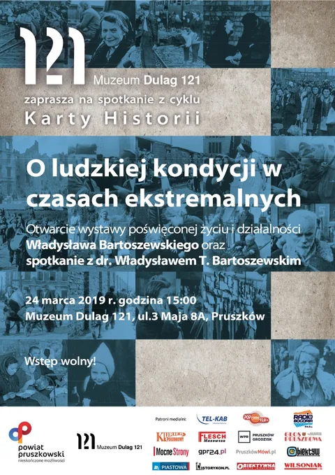 "O ludzkiej kondycji w czasach ekstremalnych" Otwarcie wystawy poświęconej życiu i działalności Władysława Bartoszewskiego