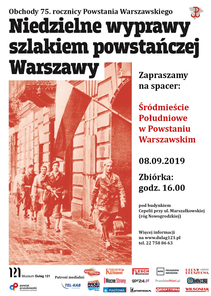 "Śródmieście Południowe w Powstaniu Warszawskim" - spacer historyczny