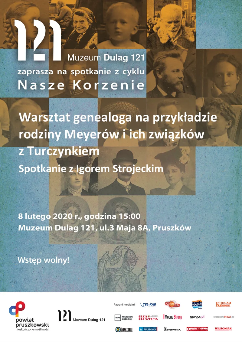 Warsztat genealoga na przykładzie rodziny Meyerów i ich związków z Turczynkiem - spotkanie z Igorem Strojeckim