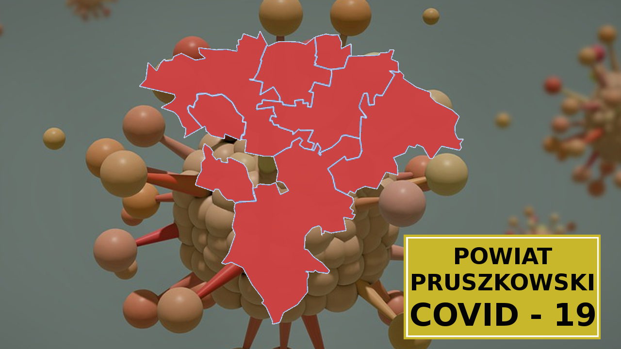 W ostatnim tygodniu w powiecie pruszkowskim przybyło 12 osób zarażonych. Są też dwie pierwsze osoby wyleczone.