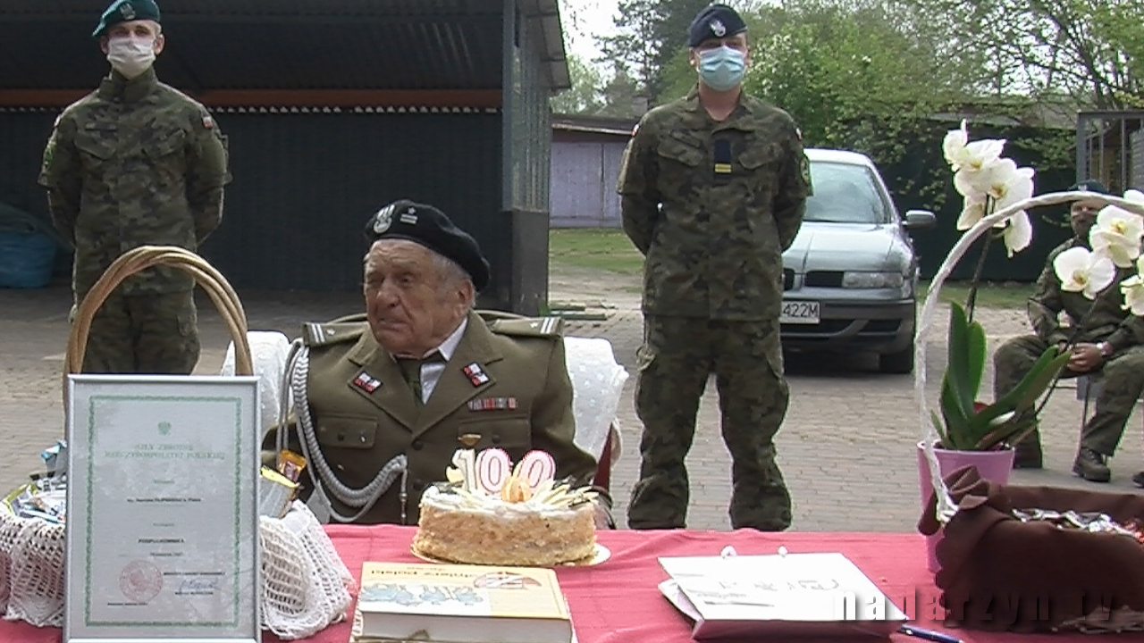 Pan major Henryk Filipski, awansowany na stopnień podpułkownika