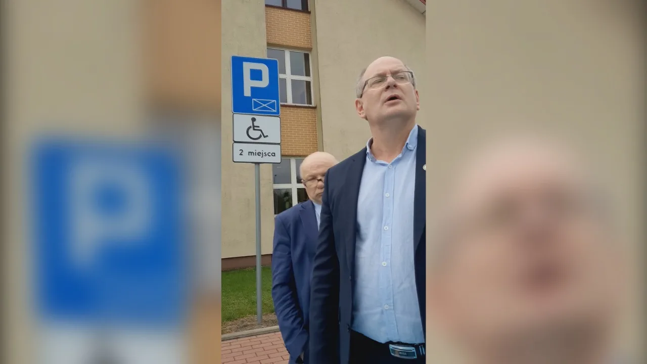 Policja zakończyła sprawę dziwnego zachowania zastępcy wójta w dniu swoich urodzin
