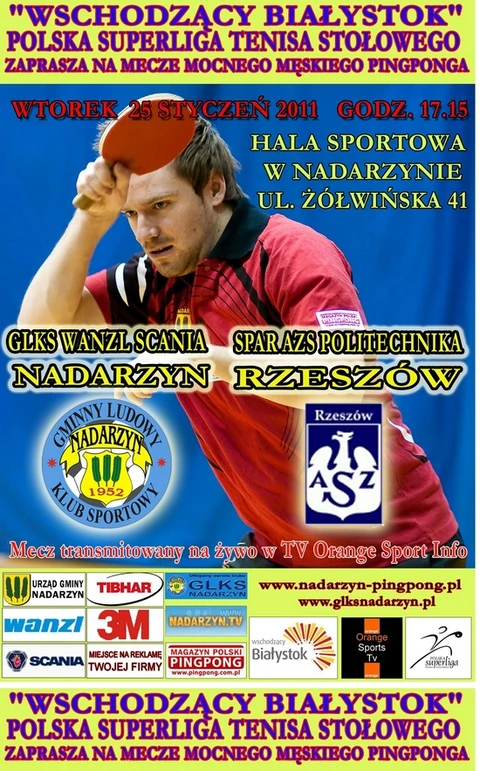 SUPERLIGA: GLKS Nadarzyn - AZS Rzeszów