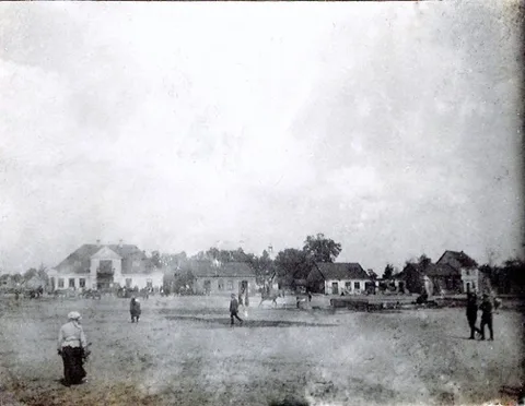 RYNEK W NADARZYNIE OK 1910R.