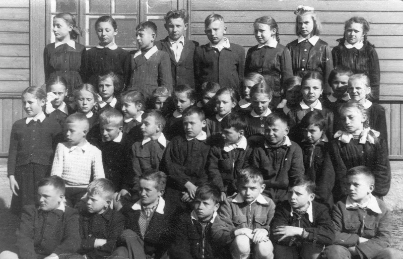 SZKOŁA NADARZYN LATA 1955-56