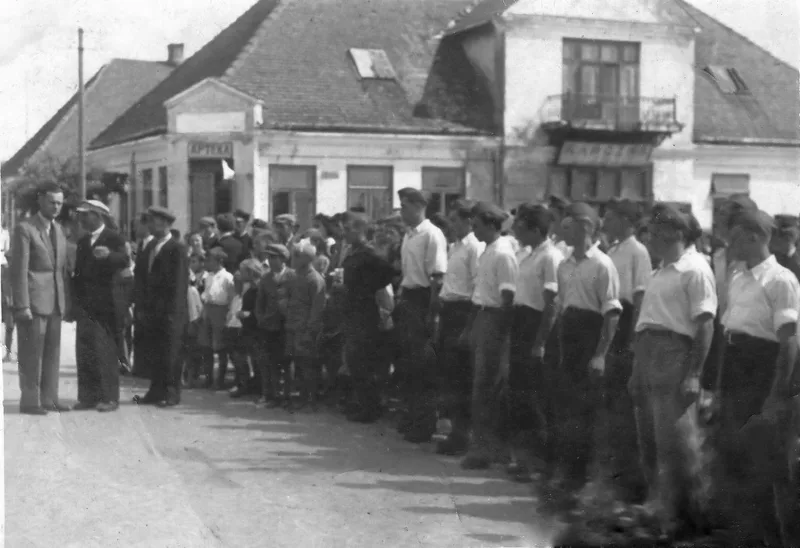 UROCZYSTOŚĆ OTWARCIA SZPITALA W NADARZYNIE LATA 40-STE
