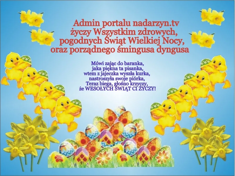 WIELKANOC. WESOŁEGO ALLELUJA!!!!