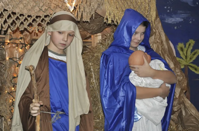 Spotkanie opłatkowe w Ognisku "Tęcza"