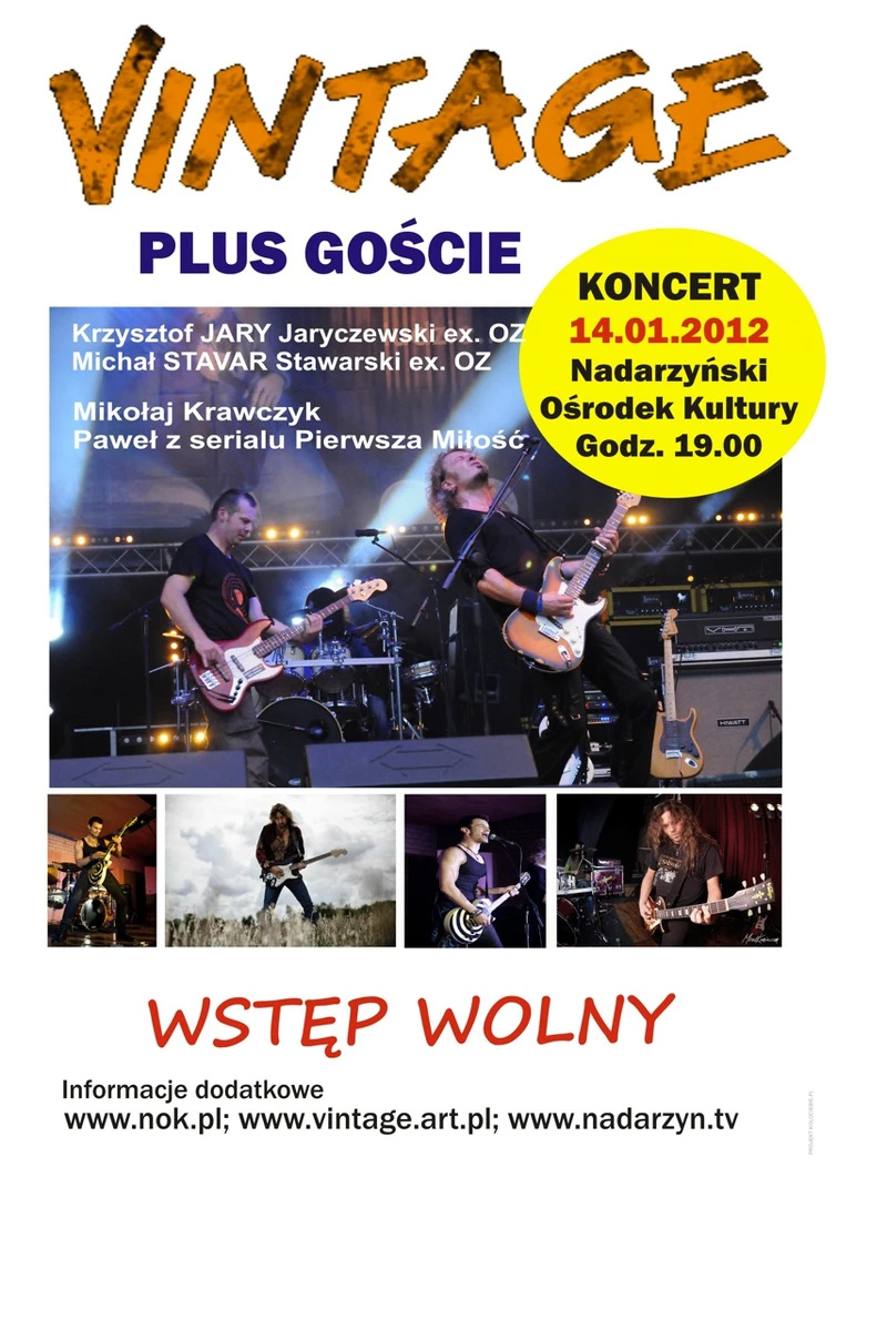 Koncert zespołu VINTAGE