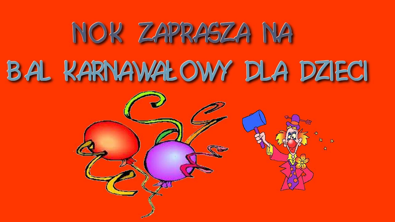 Bal Karnawałowy dla dzieci