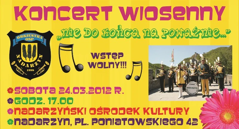 Wiosenny koncert niekoniecznie na poważnie