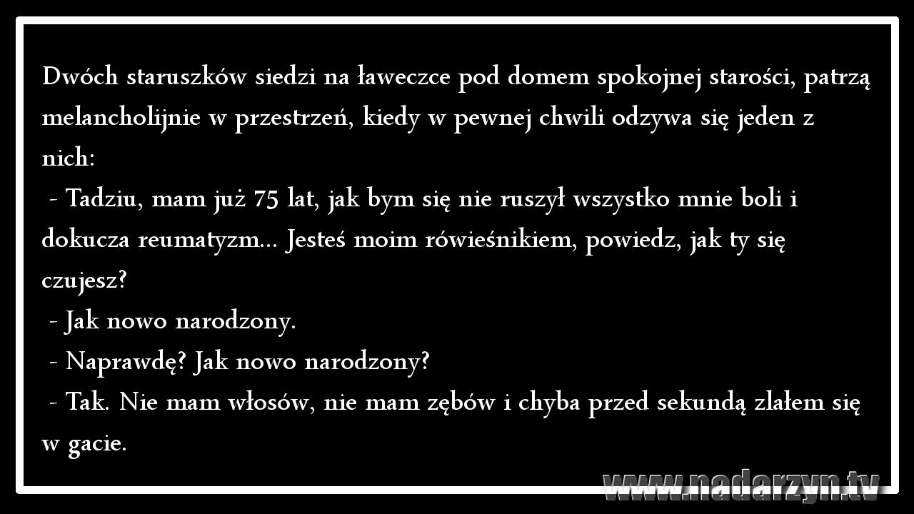 Dwóch staruszków
