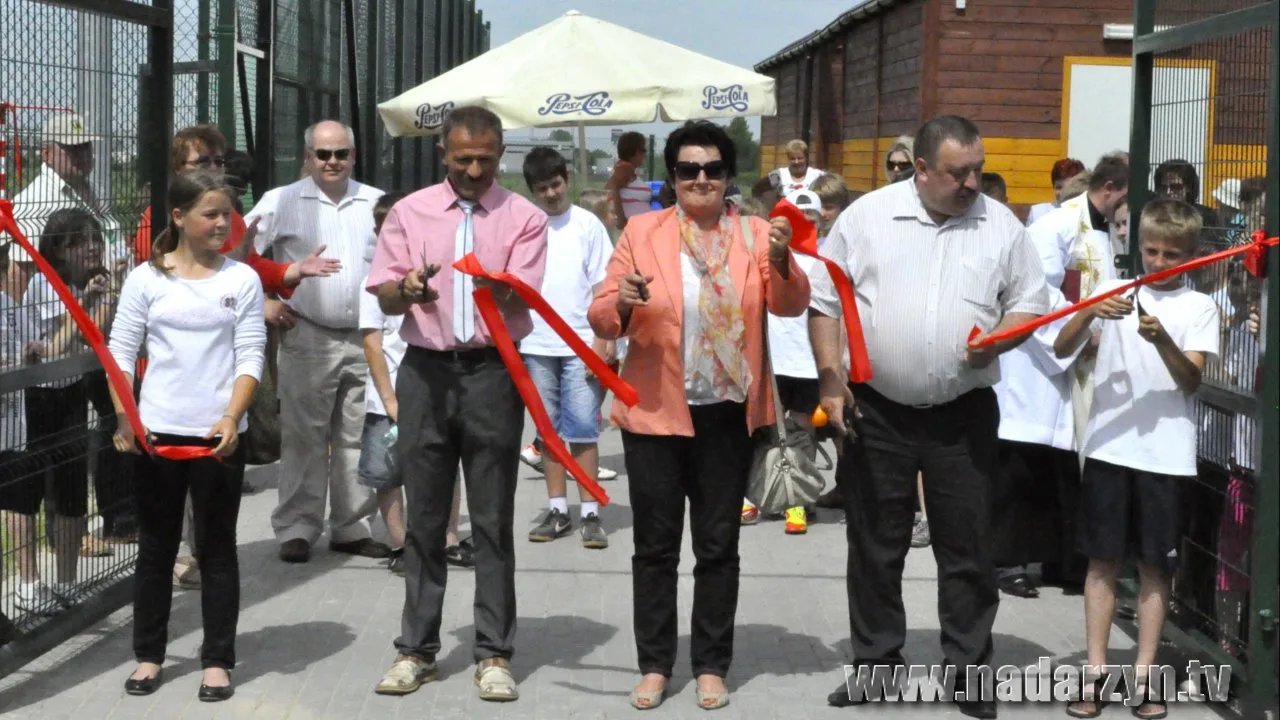 Otwarcie "Orlika 2012" w Ruścu