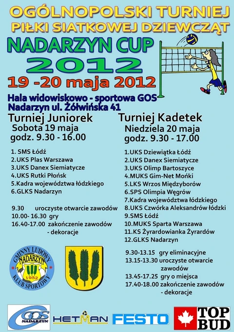 Nadarzyn CUP 2012