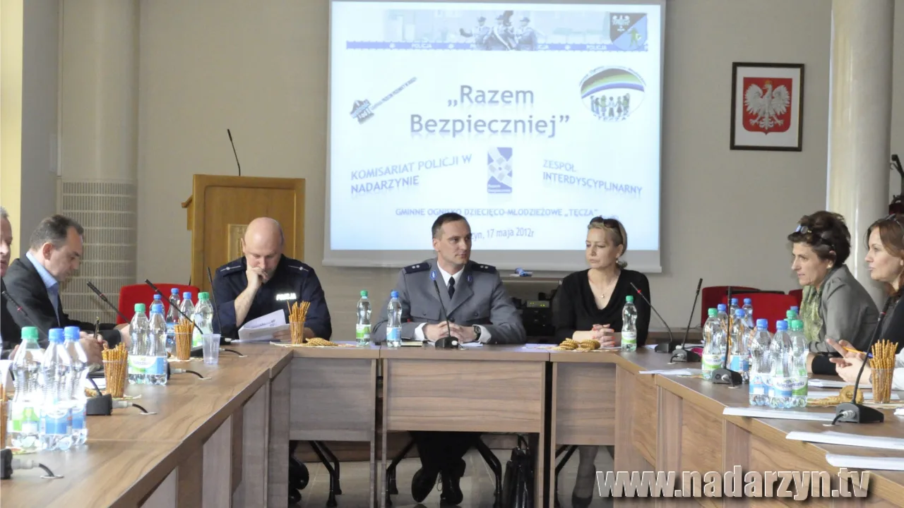 Razem bezpieczniej - spotkanie policji z przed.instytucji samorządowych
