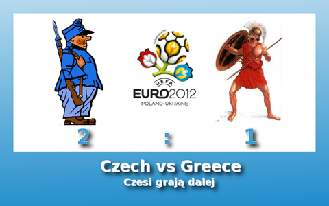 Czesi pokonali Greków 2:1