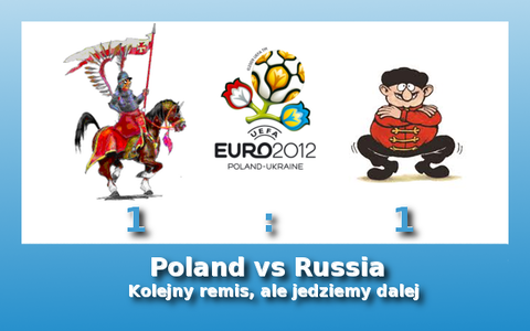 Remis z Rosją, ale jedziemy dalej