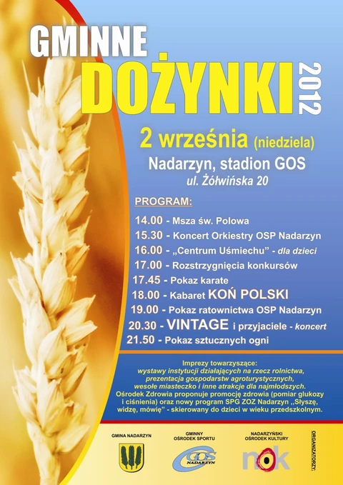 Dożynki Gminne 2012