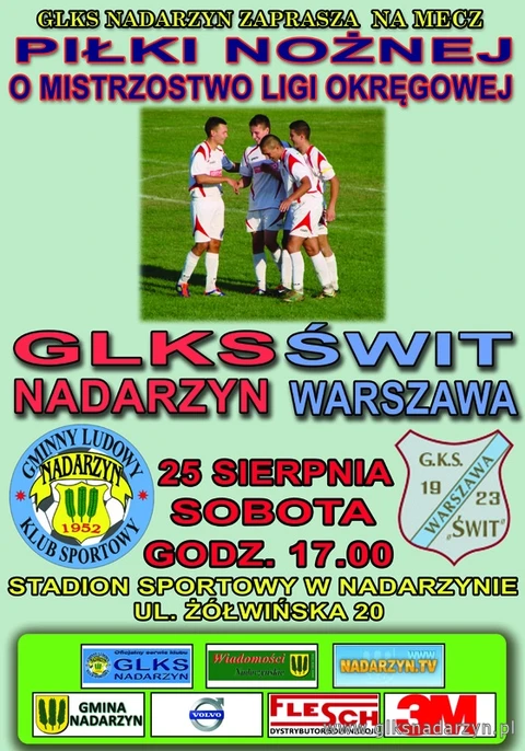 GLKS Nadarzyn - Świt Warszawa