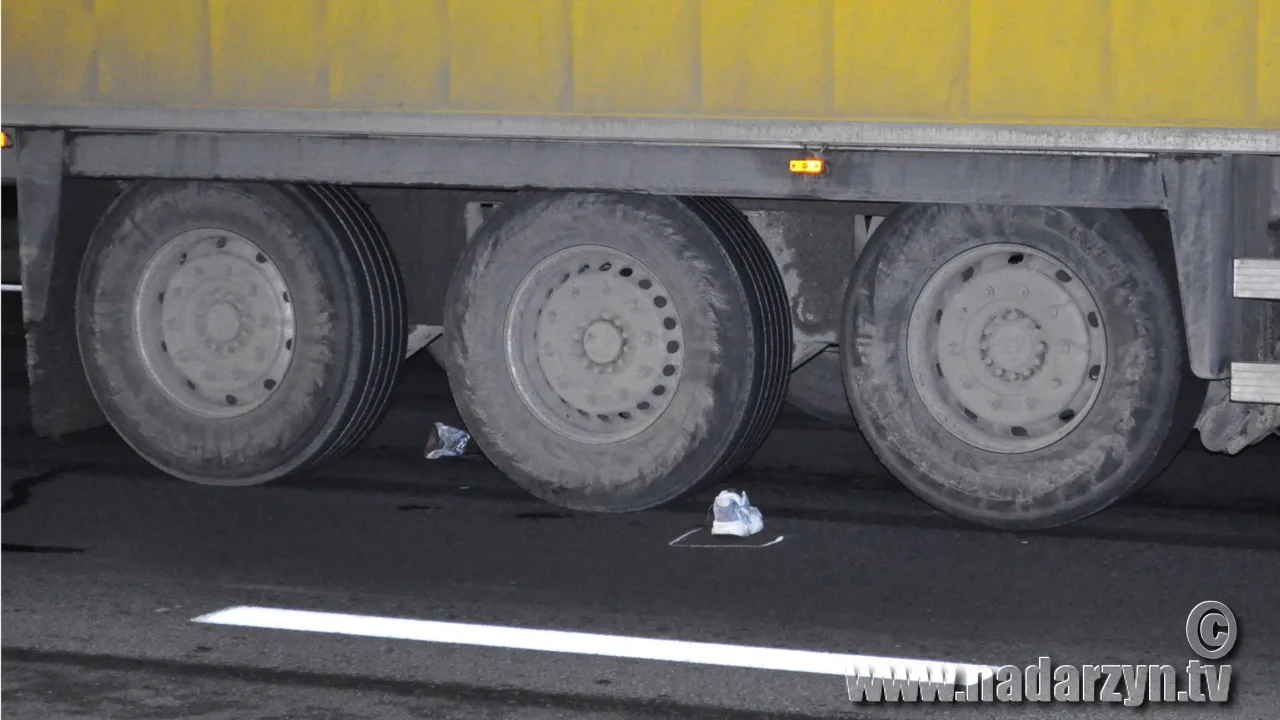 Śmierć pod kołami "TIR-a"