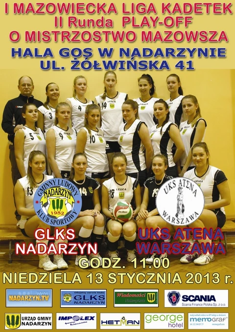 Mecz kadetek II fazy play-off