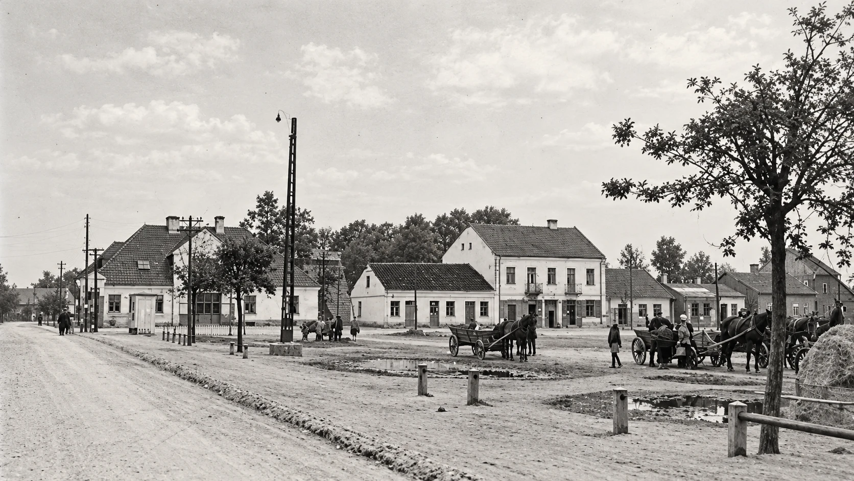 Rynek nadarzyński wrzesień 1939 r. .