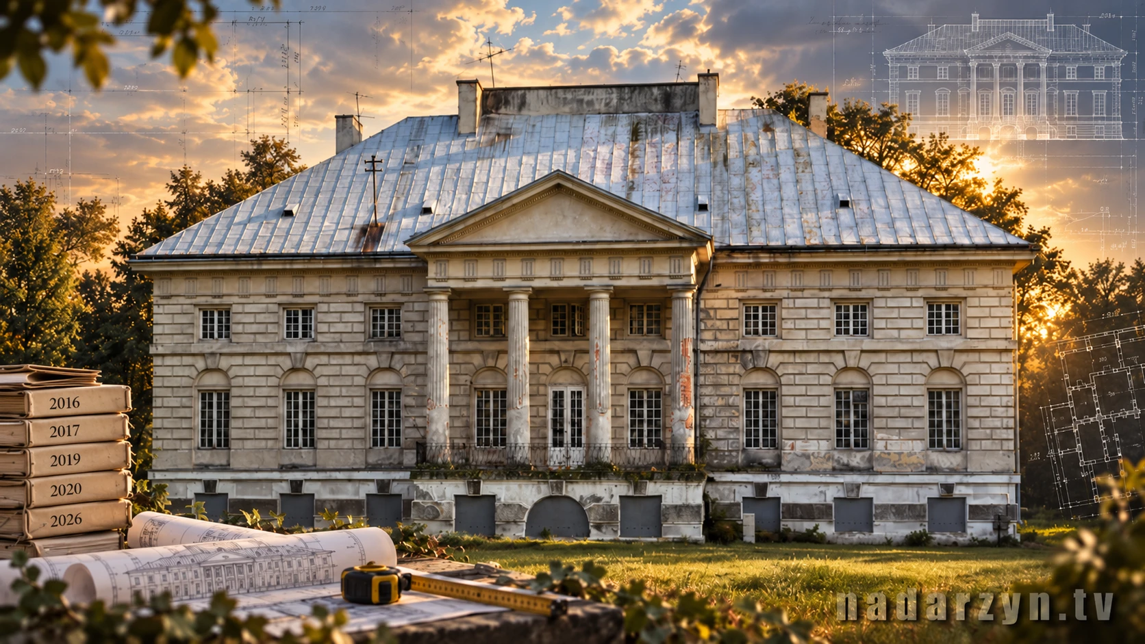 Pałac w Młochowie. Dziesięć lat planów, niedoszły hotel i kolejna próba remontu